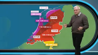 Storm-update: Code Rood voor storm Eunice!