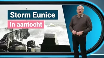 Storm-update: Code Rood voor storm Eunice!