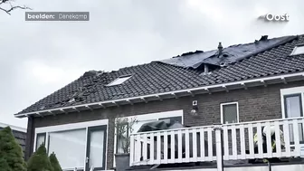 Compilatie: dit is de schade van storm Eunice in Overijssel | RTV Oost