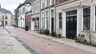 Compilatie: dit is de schade van storm Eunice in Overijssel | RTV Oost