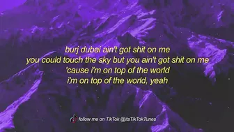 Labrinth - Mount Everest (TikTok Remix/sped up) Lyrics | cause i'm on top of the world