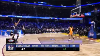 Scottie Barnes Misses 4 Layups Clutch Challenge 2022 NBA All-Star Weekend!