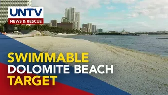 Manila Bay beach, sisikaping magawa ng DENR bago matapos ang termino ni Pangulong Duterte