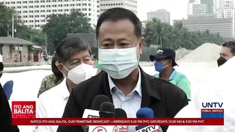 Manila Bay beach, sisikaping magawa ng DENR bago matapos ang termino ni Pangulong Duterte