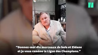 Depardieu s'adresse à Mbappé dans sa 1ère story Instagram