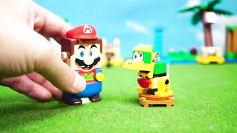 LEGO Super Mario stopmotion anime!「Lego Mecha-Koopa」「レゴマリオ キャラクターパック４　レゴメカクッパ  」