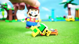 LEGO Super Mario stopmotion anime!「Lego Mecha-Koopa」「レゴマリオ キャラクターパック４　レゴメカクッパ  」