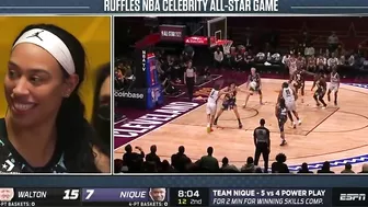 2022 NBA Ruffles All Star Celebrity Game First Half Highlights | February 18 | 2022 All Star Weekend