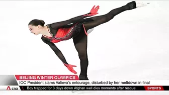 Beijing Winter Games: Bach condemns coach's 'chilling' treatment of Russian skater Kamila Valieva