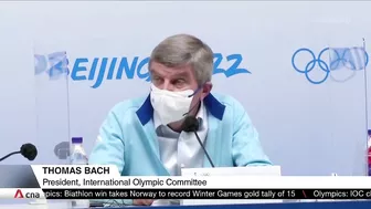 Beijing Winter Games: Bach condemns coach's 'chilling' treatment of Russian skater Kamila Valieva