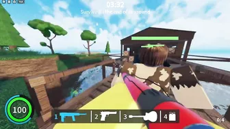 random gifts opening and weapon testing in Dread [ROBLOX]