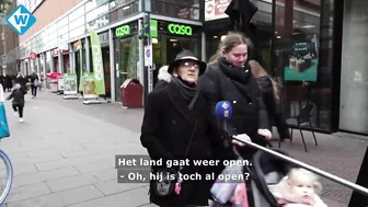 Straatvraag: Nederland weer open, hoe blij is Den Haag? - OMROEP WEST