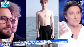 Twerk en crop top Benjamin Ledig dans une église.  Le jeune est menacé de mort #bercrimes