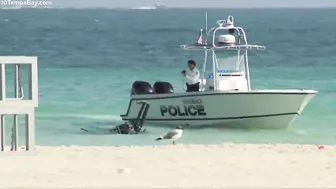 Helicopter crashes into ocean near Miami Beach swimmers