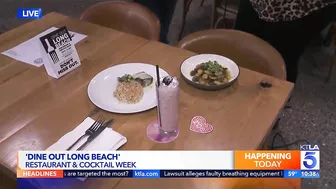 'Dine out Long Beach' restaurant and cocktail week