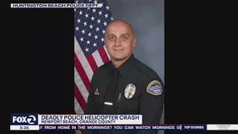 Deadly police helicopter crash at Newport Beach