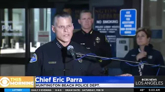 'I Would Ask For Your Prayers' Says Huntington Beach Police Chief After Death Of Officer Nicholas Ve