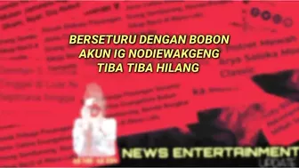 KENA BATUNYA‼ INSTAGRAM NODIE WAKGENK LENYAP | BOBON SANTOSO BERI SENTILAN PEDAS ⁉️