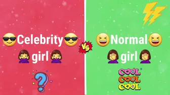 Celebrity girl vs Normal girl ???????? | Celebrity girl ki dress vs Normal girl ki dress