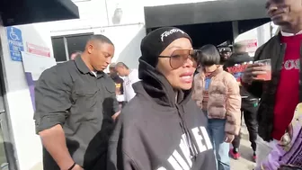 Blac Chyna at the opening of Zab Judah new boxing gym CELEBRITY CHAMPIONSHIP BOXING