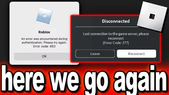 Roblox is Down Again...