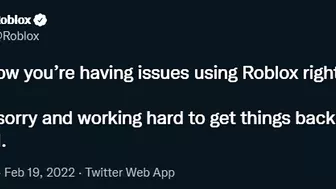 Roblox is Down Again...