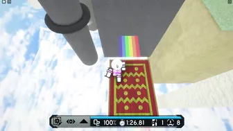 Roblox: FE2 Community Maps - Rainbow Ride (Crazy+) (REBEAT again in 3 years)