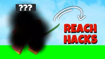 This KIT has INSANE REACH HACKS… (Roblox Bedwars) #shorts