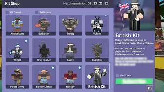 If British People had a Roblox Bedwars Kit