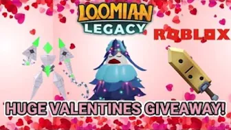 HUGE VALENTINES GIVEAWAY! | Loomian Legacy Roblox