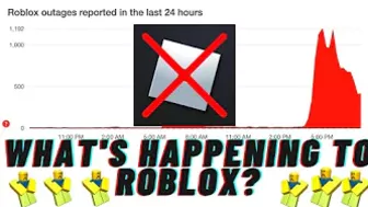 ROBLOX IS DOWN AGAIN?!?!?!?!?!?? **WHAT'S HAPPENING TO ROBLOX**