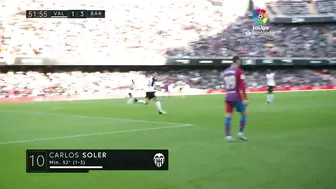 Resumen de Valencia CF vs FC Barcelona (1-4)