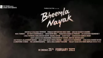 Bheemla Nayak Official Trailer | Pawan Kalyan, Rana Daggubati | Trivikram | SaagarKChandra | ThamanS