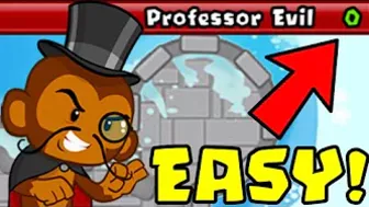 How to Beat The NEW Professor Evil Challenge in BTD Battles | Week 8