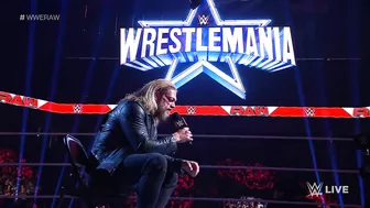 Edge issues an open challenge for WrestleMania 38: Raw, Feb. 21, 2022