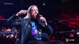 Edge issues an open challenge for WrestleMania 38: Raw, Feb. 21, 2022