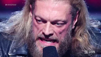 Edge issues an open challenge for WrestleMania 38: Raw, Feb. 21, 2022