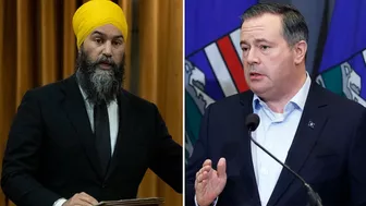 Singh: It's 'hypocritical' for Kenney to challenge Emergencies Act after calling on Ottawa for help