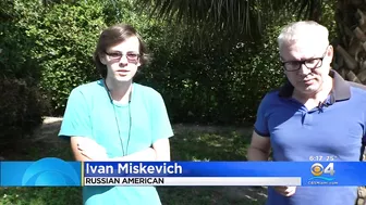 Ukrainians, Russians Living In Sunny Isles Beach Call For Peace In Their Home Countries