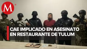 Detienen a presunto implicado en el ataque al restaurante Art Beach en Tulum