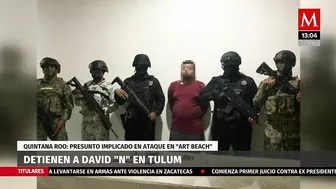 Detienen a presunto implicado en el ataque al restaurante Art Beach en Tulum