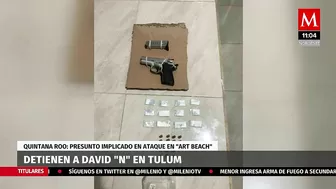 Detienen a presunto implicado en el ataque al restaurante Art Beach en Tulum