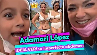 ????¡PARALIZA LAS REDES! Adamari López DEJA VER su imperfecto abdomen en bikini