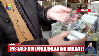 Instagram dükkanlarına dikkat!