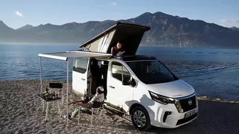 Gear up for a summer of travel with the new Nissan Primastar ‘Seaside’ campervan