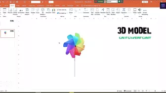 How to Insert 3D models and create awesome PowerPoint presentation || #3D models