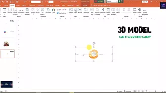 How to Insert 3D models and create awesome PowerPoint presentation || #3D models