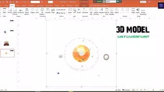 How to Insert 3D models and create awesome PowerPoint presentation || #3D models