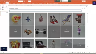 How to Insert 3D models and create awesome PowerPoint presentation || #3D models