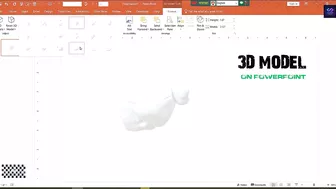 How to Insert 3D models and create awesome PowerPoint presentation || #3D models